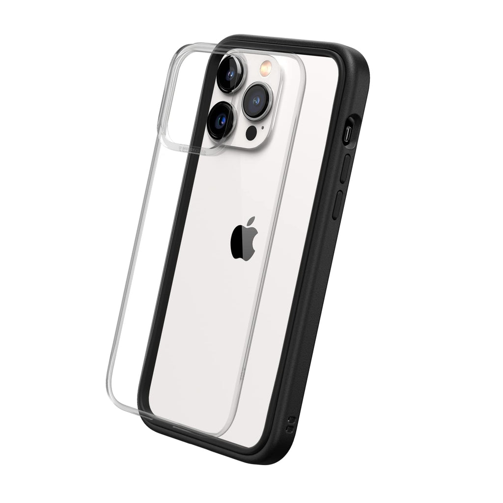  [AUSTRALIA] - RHINOSHIELD Modular Case Compatible with [iPhone 14 Pro Max] | Mod NX - Customizable Shock Absorbent Heavy Duty Protective Cover 3.5M / 11ft Drop Protection - Black iPhone 14 Pro Max - Black