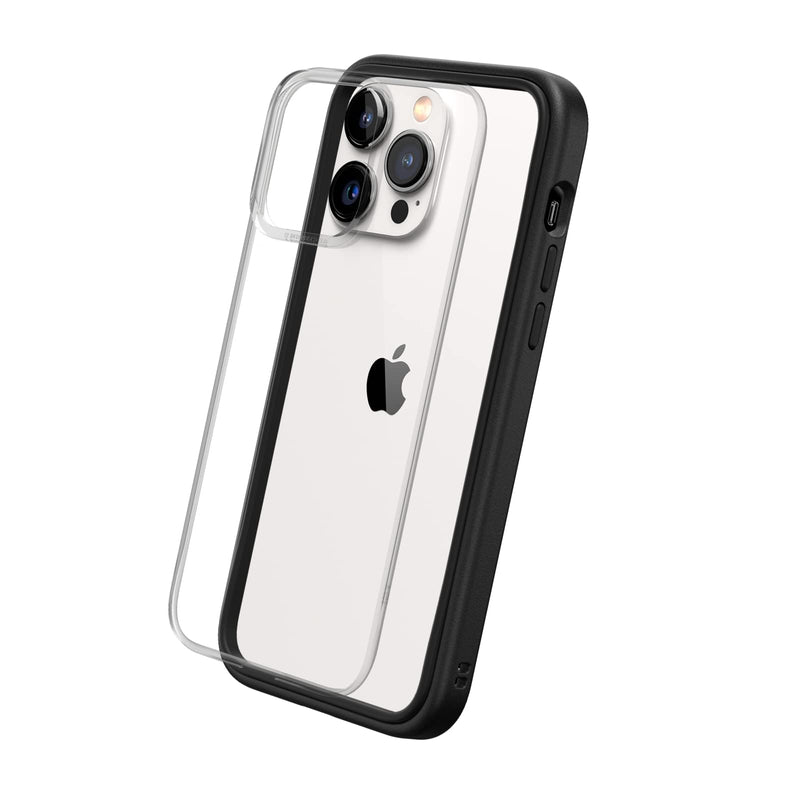  [AUSTRALIA] - RHINOSHIELD Modular Case Compatible with [iPhone 14 Pro Max] | Mod NX - Customizable Shock Absorbent Heavy Duty Protective Cover 3.5M / 11ft Drop Protection - Black iPhone 14 Pro Max - Black