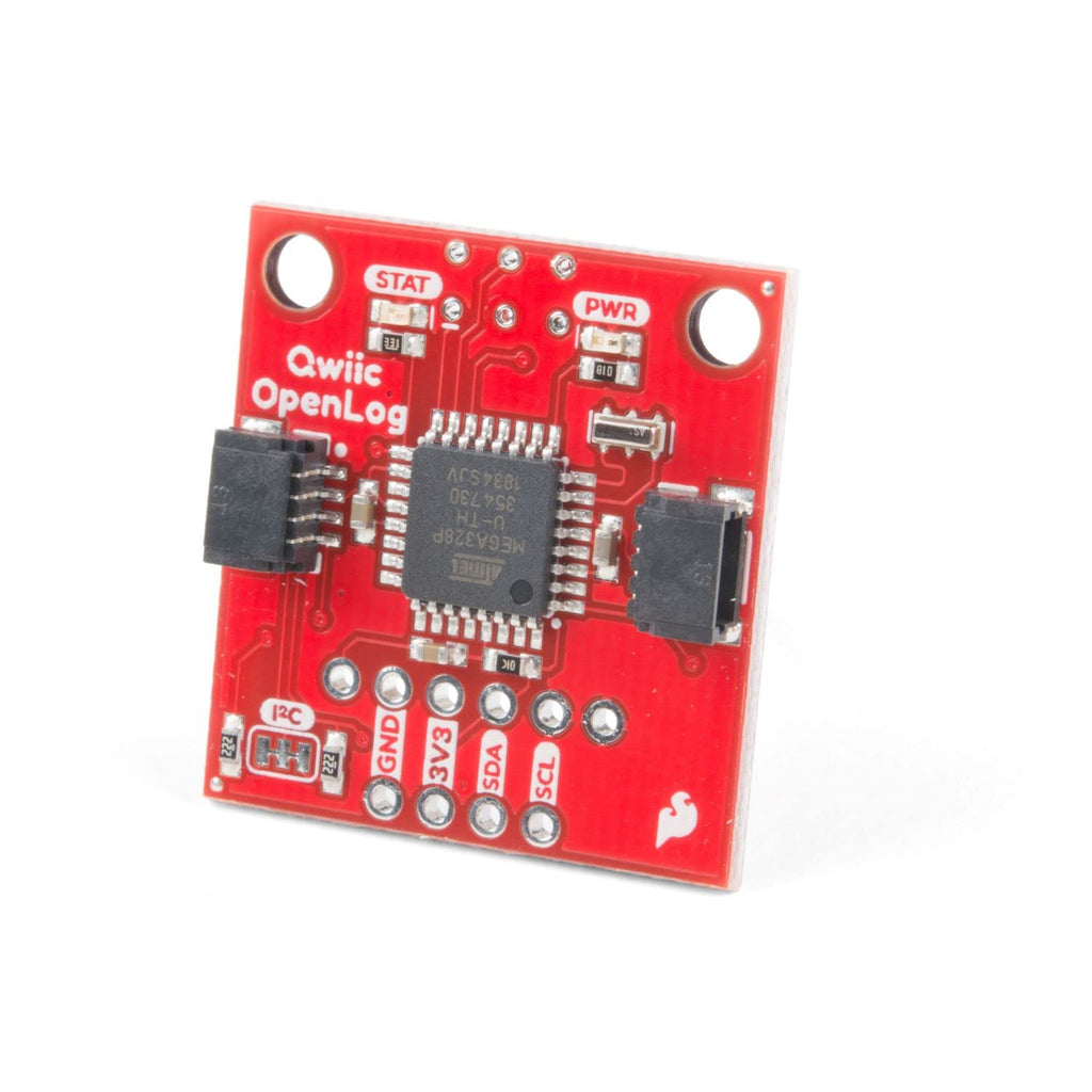  [AUSTRALIA] - SparkFun Qwiic OpenLog Open-source datalogging Board Works over I2C Supports microSD FAT16/32 cards up to 32GB Configurable baud rates up to 115200bps Preprogrammed ATmega328 with Optiboot bootloader