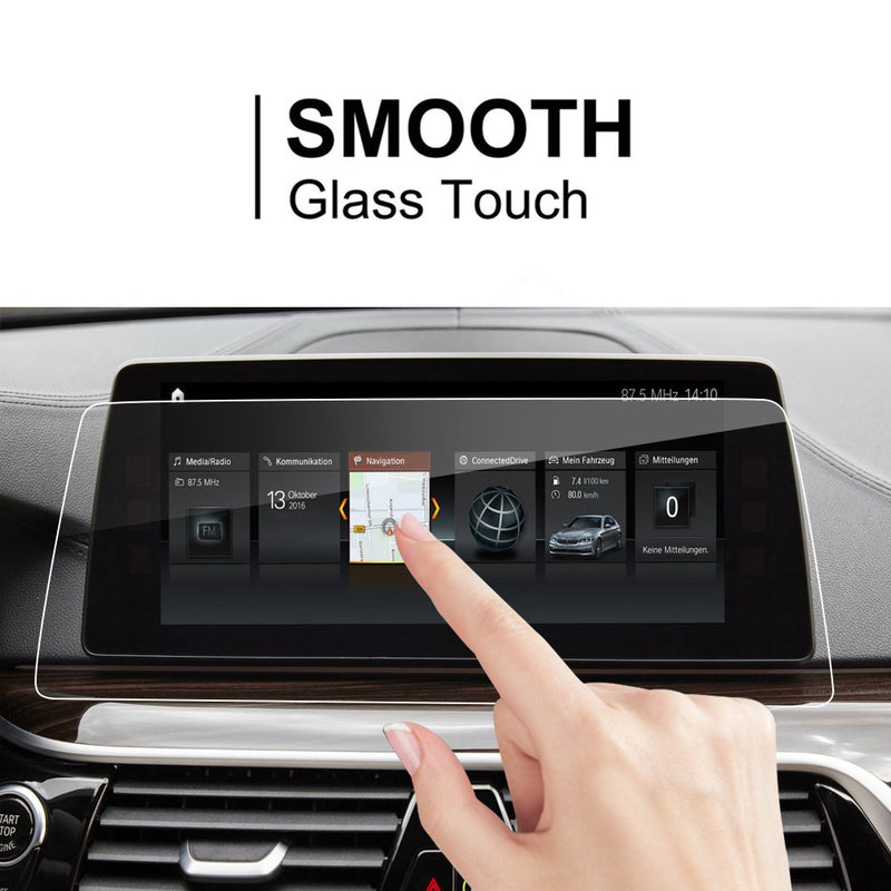 LFOTPP Tempered Glass Navigation Infotainment Center Touch Screen Protector for 2018 BMW 5 Series G30 530e M550i 10.2-Inch Screen,Anti-Scratch High Clarity - LeoForward Australia