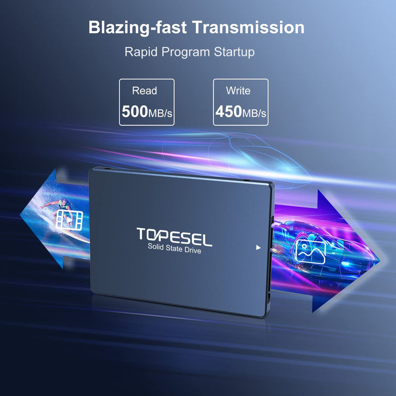  [AUSTRALIA] - TOPESEL SATA III SSD 2.5", 512GB ssd,2.5 inch ssd up to 560MB/s Internal Solid State Drives,for Laptop,Tablet,Desktop,PC