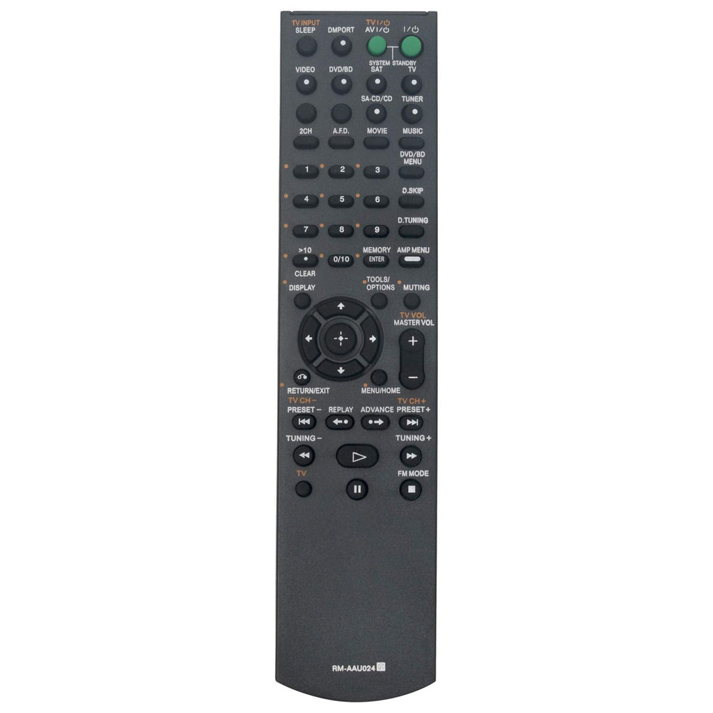  [AUSTRALIA] - RM-AAU024 Replace Remote Control - AIDITIYMI RMAAU024 Remote Control Replacement for Sony RM AAU024 HT-DDWG700 HTDDWG700 ht-ddwg700 Home Theater System