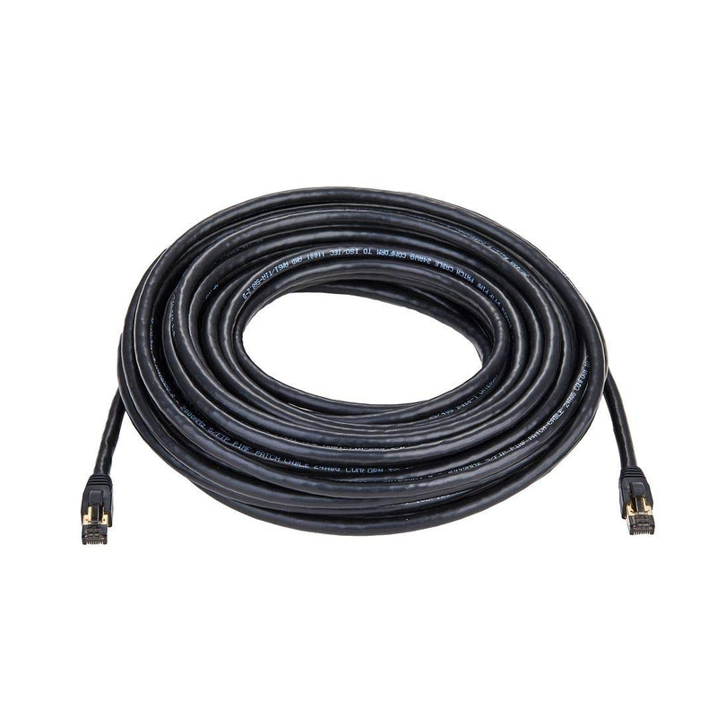  [AUSTRALIA] - Cables Direct Online Cat8 Black 10FT SFTP Ethernet Patch Cable 26AWG Copper Fluke Certified Wire 10 Feet