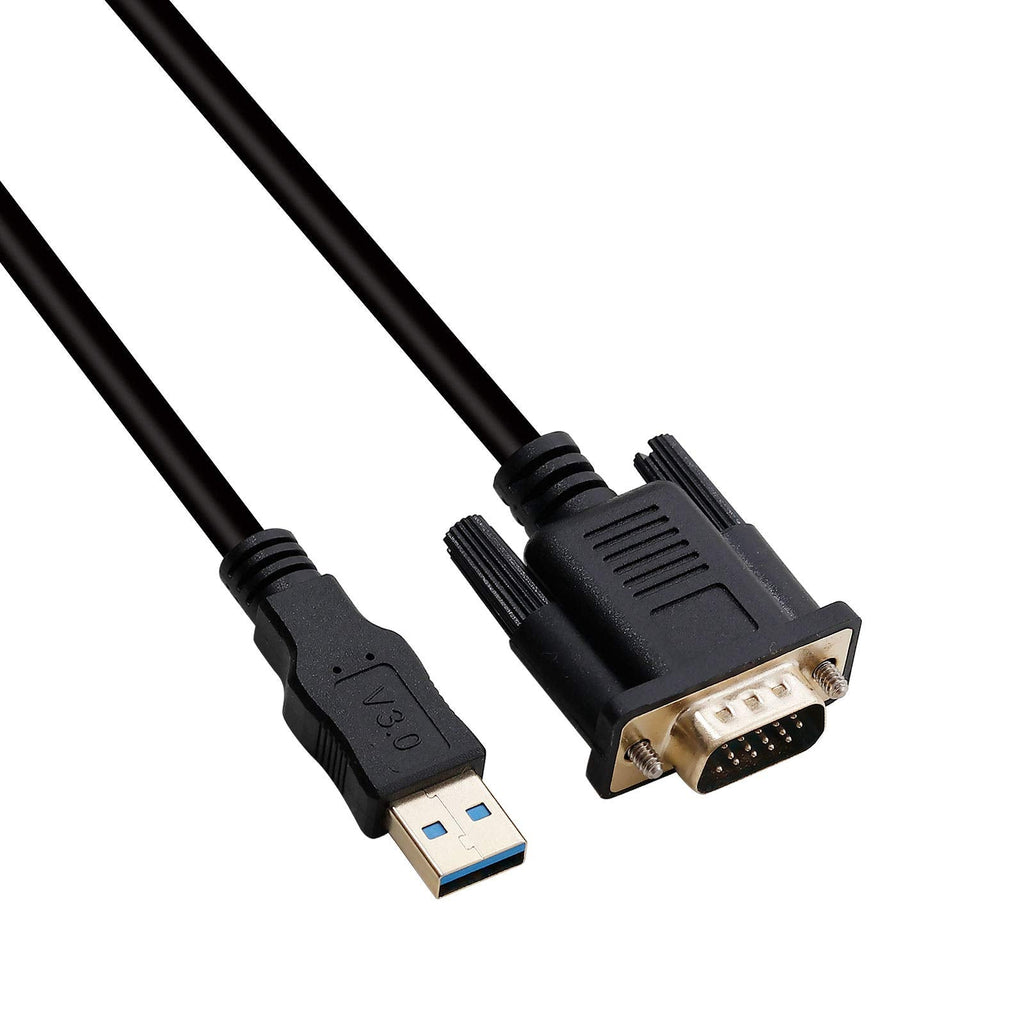  [AUSTRALIA] - USB 3.0 to VGA Cable, BENFEI USB 3.0 to VGA Male to Male Cable - 6 Feet