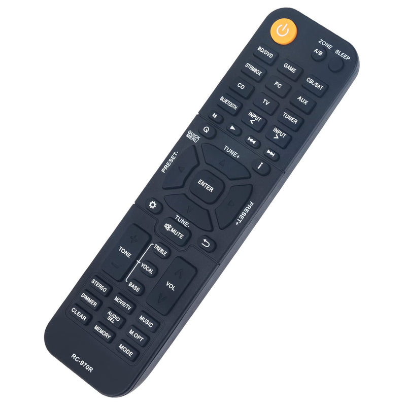  [AUSTRALIA] - RC-970R RC970R Replacement Remote Control Supports for Onkyo AV Receiver Home Theater System HT-S3910 TX-SR494 TX-SR393 HT-R398 HTP-398 HT-S5915