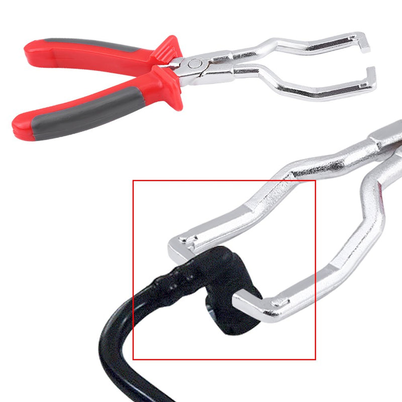 Car Fuel Feed Pipe Plier,22 6.5cm/8.7 2.6in Gasoline Fuel Line Hose Clip Clamp Removal Tool - LeoForward Australia