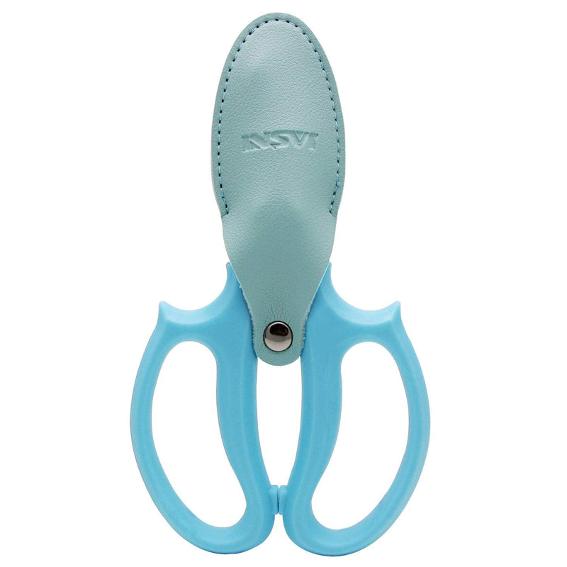  [AUSTRALIA] - Garden Pruning Shears Scissors with Comfort Grip Handle, Premium Steel Professional Floral Scissors, Perfect for Arranging Flowers, Pruning, Trimming Plants, Gardening Tool Blue