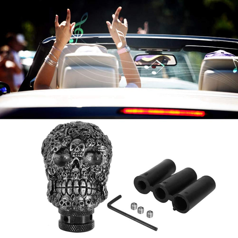  [AUSTRALIA] - Gear Shift Knob,Fydun Skeleton Skull Car Modified Manual Gear Shift Knob Stick Lever Shifter Universal Shift Knob Cover Handbrake Grip Interior Decor