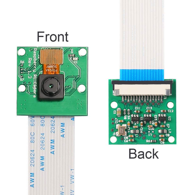  [AUSTRALIA] - Aokin Raspberry Pi Camera Module 5MP 1080p OV5647 Sensor Video Webcam Compatible with 6inch 15Pin Ribbon Cable for Raspberry Pi Model A/B/B+,Pi 2 and Raspberry Pi 2.3,3B+ and Pi 4 Style #1