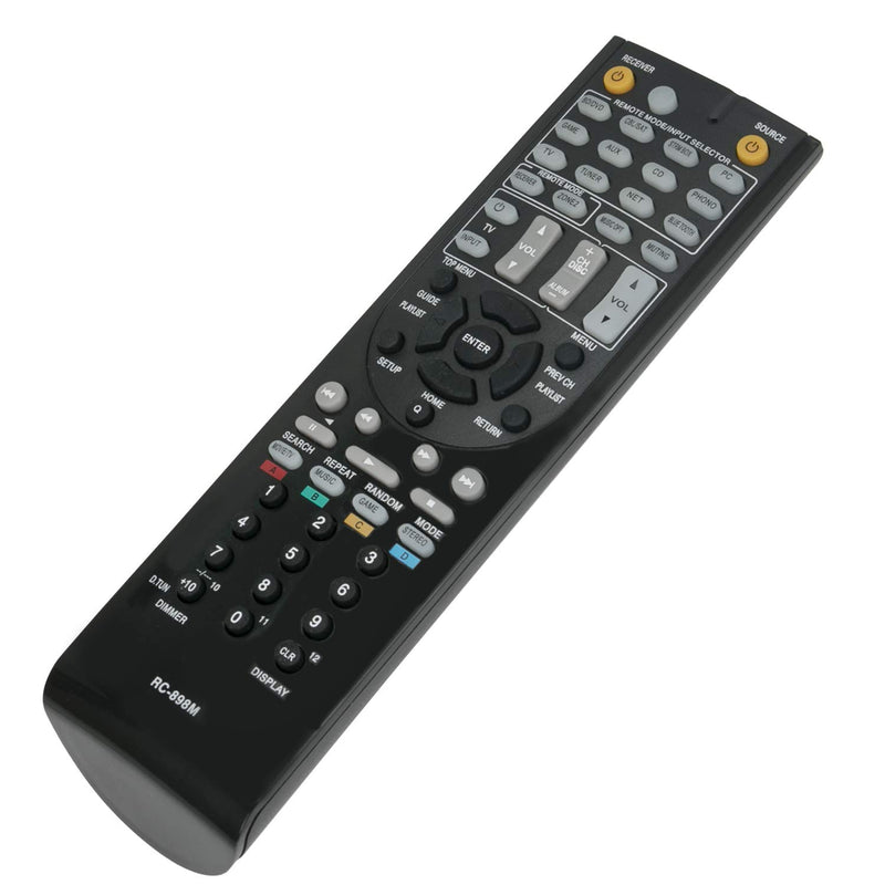 New RC-898M RC898M Replace Remote Compatilbe with Onkyo AV Receiver TX-NR646 TX-NR747 TX-NR545 TXNR646 TXNR747 TXNR545 - LeoForward Australia