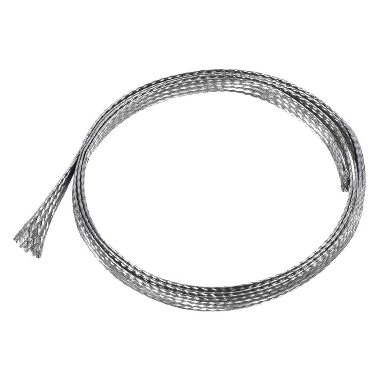  [AUSTRALIA] - uxcell 3.3Ft - 1/8 Inch 304 Stainless Steel Sleeving Expandable Hose Cover 1/8"