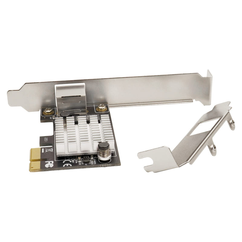  [AUSTRALIA] - 2.5GBase-T PCIe Network Adapter 2500 Mbps PCI Express Gigabit Ethernet Card RJ45 LAN Controller with 1 Port Support Windows Server/Windows/Linux,Standard and Low-Profile Brackets Included