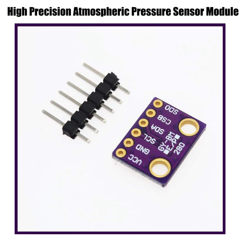  [AUSTRALIA] - KOOBOOK 5Pcs GY-BMP280-3.3 High Precision Atmospheric Pressure Sensor Module Digital Barometric Pressure Altitude Sensor