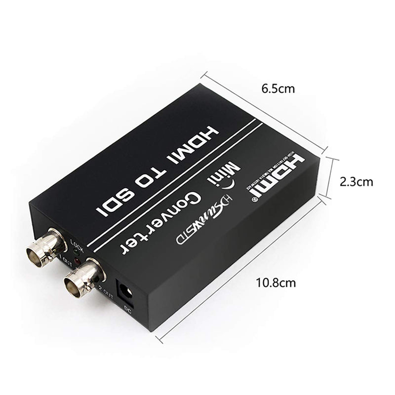  [AUSTRALIA] - HDMI to SDI Converter Full HD 1080P Works with HDMI 1.3c&HDCP Two SDI Outptut and Two Hdmi Input with Switch Function