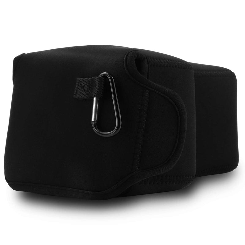  [AUSTRALIA] - MegaGear MG1531 Nikon Coolpix P1000 Ultra Light Neoprene Camera Case - Black Compact