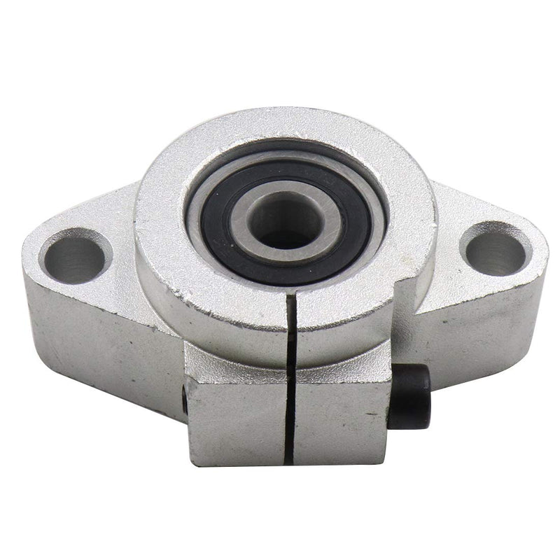  [AUSTRALIA] - Sydien 1PC SHF30 Flange Mount Linear Shaft Support for Diameter 30mm Linear Motion Rod,with 10mm Bore Bearing SHF30 with 10mm Bore Bearing