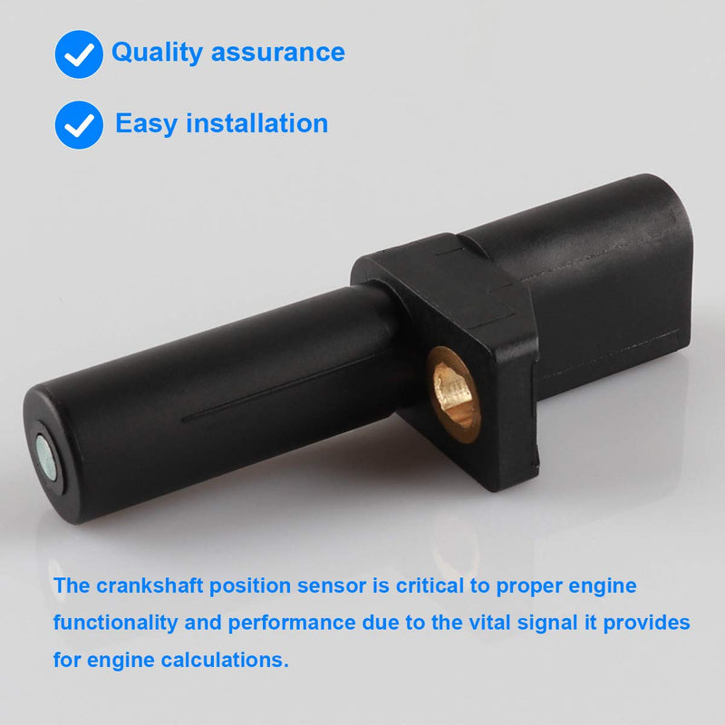 Crankshaft Position Sensor, Crank Sensor Replaces 0261210170, 0031532728, 0031532828 Compatible with Mercedes Benz C230, CLK320, CLK430, E320, E500, E55, ML320, ML350, ML500, SL500, SLK230 and More - LeoForward Australia