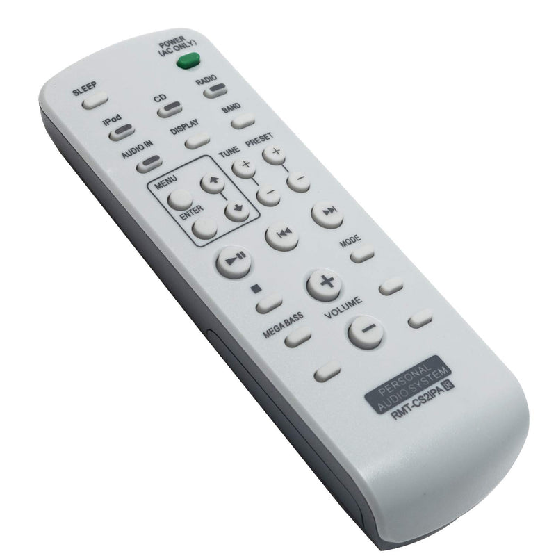 RMT-CS2iPA Replace Remote Control - AIDITIYMI RMT CS2iPA Remote Control Replacement for Sony RMTCS2iPA ZS-S4iP ZS-S2iP Audio System Remote Control - LeoForward Australia