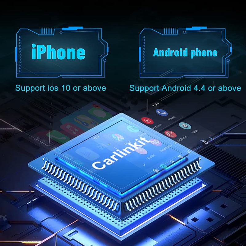  [AUSTRALIA] - CarlinKit Wired CarPlay Dongle Android Auto for Car Radio with Android System Version 4.4.2 and Above, Install The AutoKit App in The Car System, Dongle Connect The Car's AutoKit App to get CarPlay
