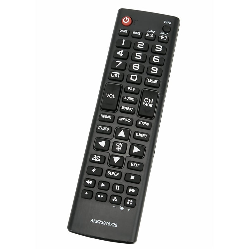 New AKB73975722 Replaced Remote fit for LG TV 22LB4510 24LB4510 29LB4510 22LB4510-PU 22LF4520 22LF4520-PU 28LF4520 24LF4520 22LH4530 24LH4530 28LH4530 22LH4530-PU 24LH4530-PU 28LH4530-PU 22LJ4540 - LeoForward Australia