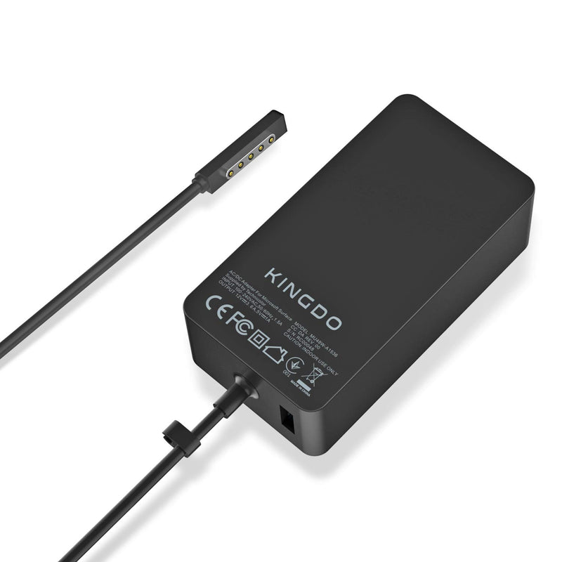  [AUSTRALIA] - Surface Pro 2 Charger Surface Pro 1 Charger,48W 12V 3.6A Surface Power Supply Adapter for Microsoft Surface Pro 2 Surface Pro 1 Surface RT with 6Ft Power Cord and Carrying Pouch by KINGDO