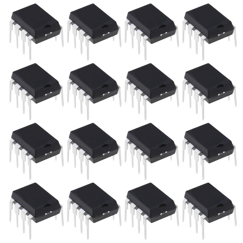  [AUSTRALIA] - 50pcs UA741 General Purpose High Gain Operational Amplifier 8 Pin LM358 Chip Operational Amplifier Accessories for Household Electrical Appliances