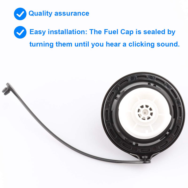  [AUSTRALIA] - Gas Cap, Fuel Cap Replace 31010-3L600, 310103L600 for Hyundai - Accent, Azera, Elantra, Elantra GT, Entourage, Equus, Genesis, Genesis Coupe, Ioniq, Santa Fe, Sonata, Tucson, Veloster, Veracruz, More