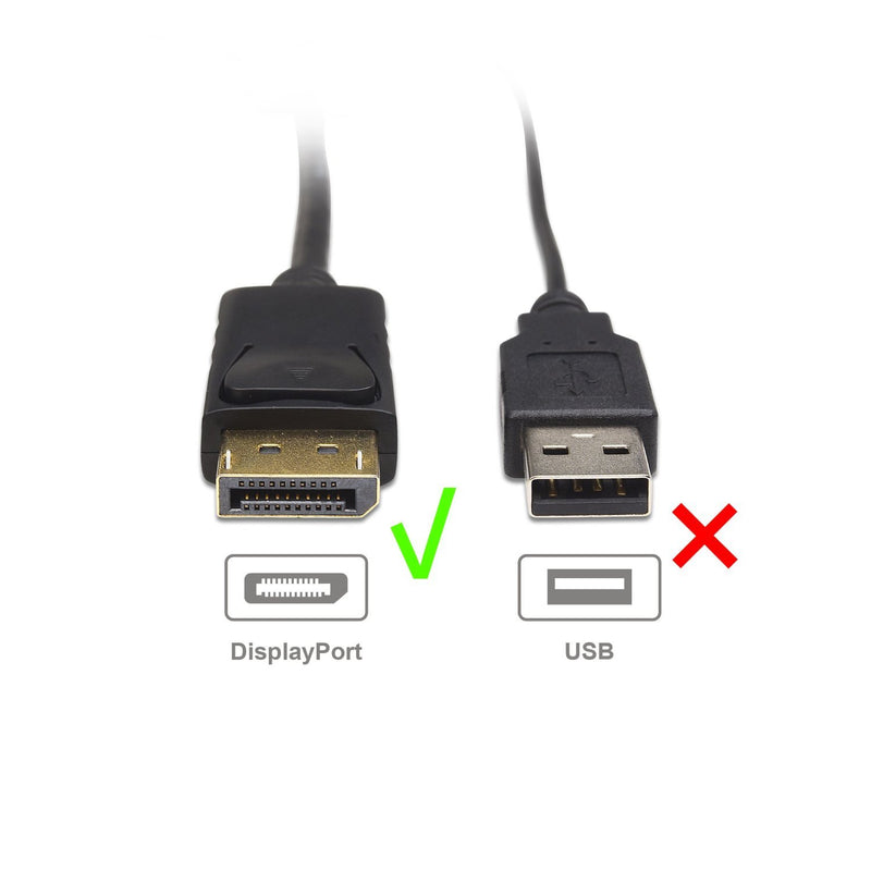 Cable Matters DisplayPort to DVI Cable (DP to DVI Cable) 3 Feet - LeoForward Australia