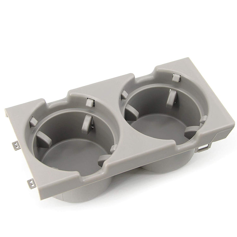USTAR Cup Holder for BMW E46 3 Series 1998-2005 Fit Front Center Console Replace 51168217953 (Gray) Gray - LeoForward Australia