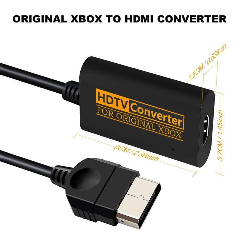  [AUSTRALIA] - [YPbPr Signal Output] Original Xbox to HDMI Adapter, Jadebones HD HDMI Cable, Component to HDMI Converter for Original Xbox Console