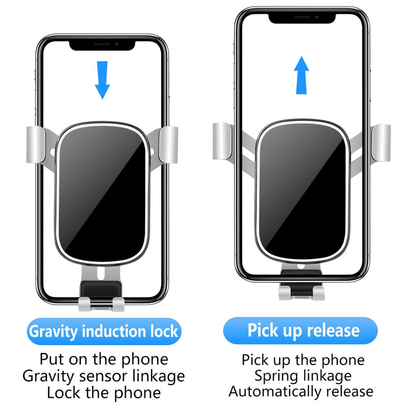  [AUSTRALIA] - musttrue LUNQIN Car Phone Holder for 2020-2023 Mercedes Benz GLB Class [Big Phones with Case Friendly] Auto Accessories Navigation Bracket Interior Decoration Mobile Cell Mirror Phone Mount