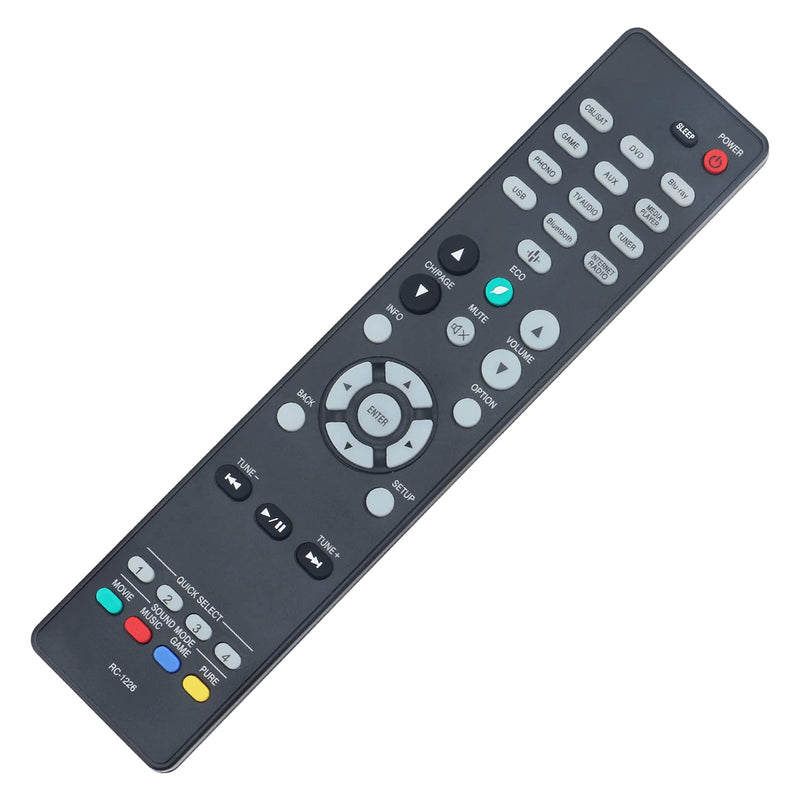  [AUSTRALIA] - RC-1226 Replacement Remote Control fit for Denon Integrated Network AV Receiver AVR-S640H AVR-S650H AVR-S650H-R AVR-S750H AVR-X1600H Avr-s640h Avr-s650h Avr-s650h-r Avr-x1600h Avr-s750h 30701026000AD