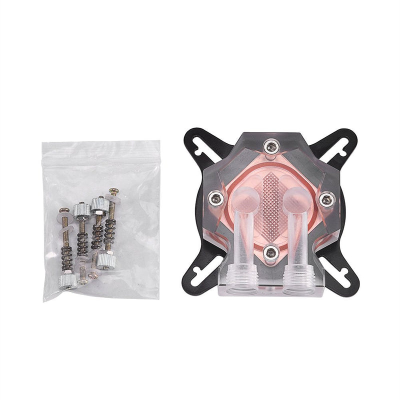  [AUSTRALIA] - Pomya GPU Waterblock, Universal Water Cooling Block Waterblock Liquid Cooler with 40MM Copper Base for Computer PC GPU