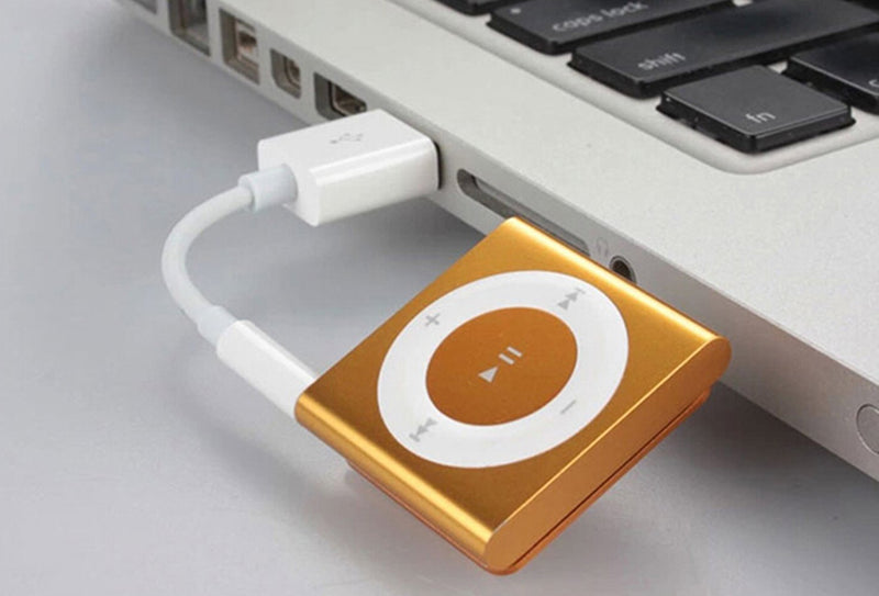  [AUSTRALIA] - iPod Shuffle Cable, iAbler 2 Pack 3.5mm Jack/Plug to USB USB Power Charger Sync Data Transfer Cable for iPod Shuffle 3rd 4th 5th MP3/MP4