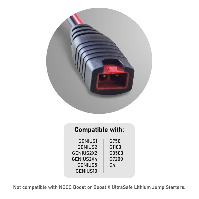  [AUSTRALIA] - SafeAMP Wire Harness Compatible with NOCO GC008 X-Connect, M10 (3/8in) XL Eyelet Terminal Connector