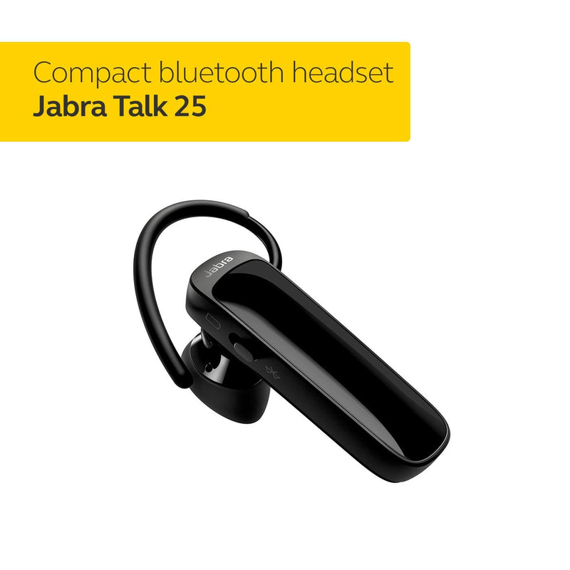 Jabra Talk 25 Bluetooth Headset for High Definition Hands-Free Calls with Clear Conversations and Streaming Multimedia - LeoForward Australia