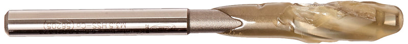 KEO 56205 Cobalt Steel Precision 3 Flutes Cap Screw Counterbore, Integral Pilot, Uncoated (Bright) Finish, M3.5 - Medium Size - LeoForward Australia