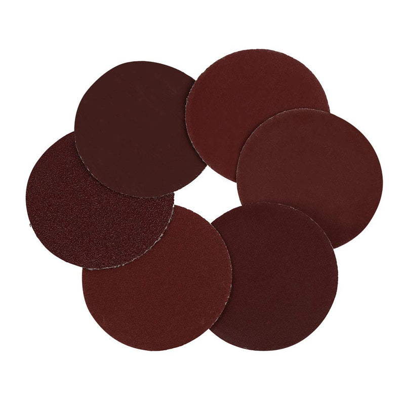  [AUSTRALIA] - uxcell 120 Pcs 2 Inch Hook and Loop Sanding Discs 100 240 600 800 1000 2000 Assorted Grits Sandpaper