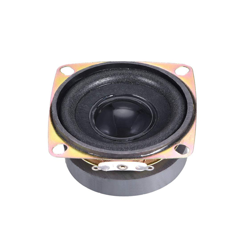  [AUSTRALIA] - uxcell 3W 52mm Square Shape 4 Ohm DIY Speaker Replacement Loudspeaker 2pcs