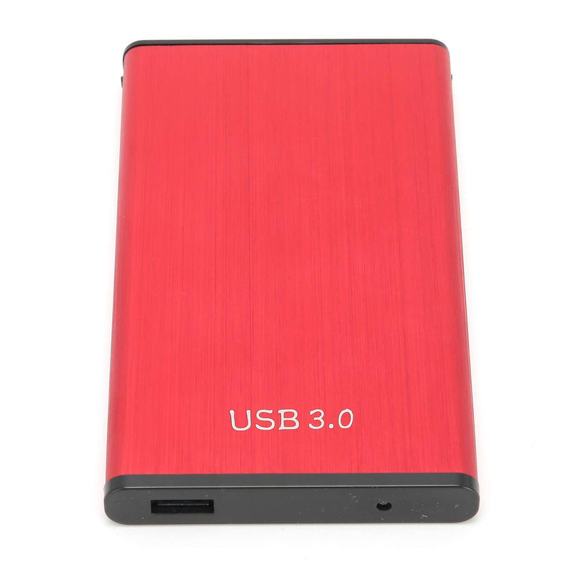  [AUSTRALIA] - Portable External Hard Drive,USB 3.0 Mobile Hard Drive,Hard Drive External Storage for PC, Laptop,Red(250GB) 250GB