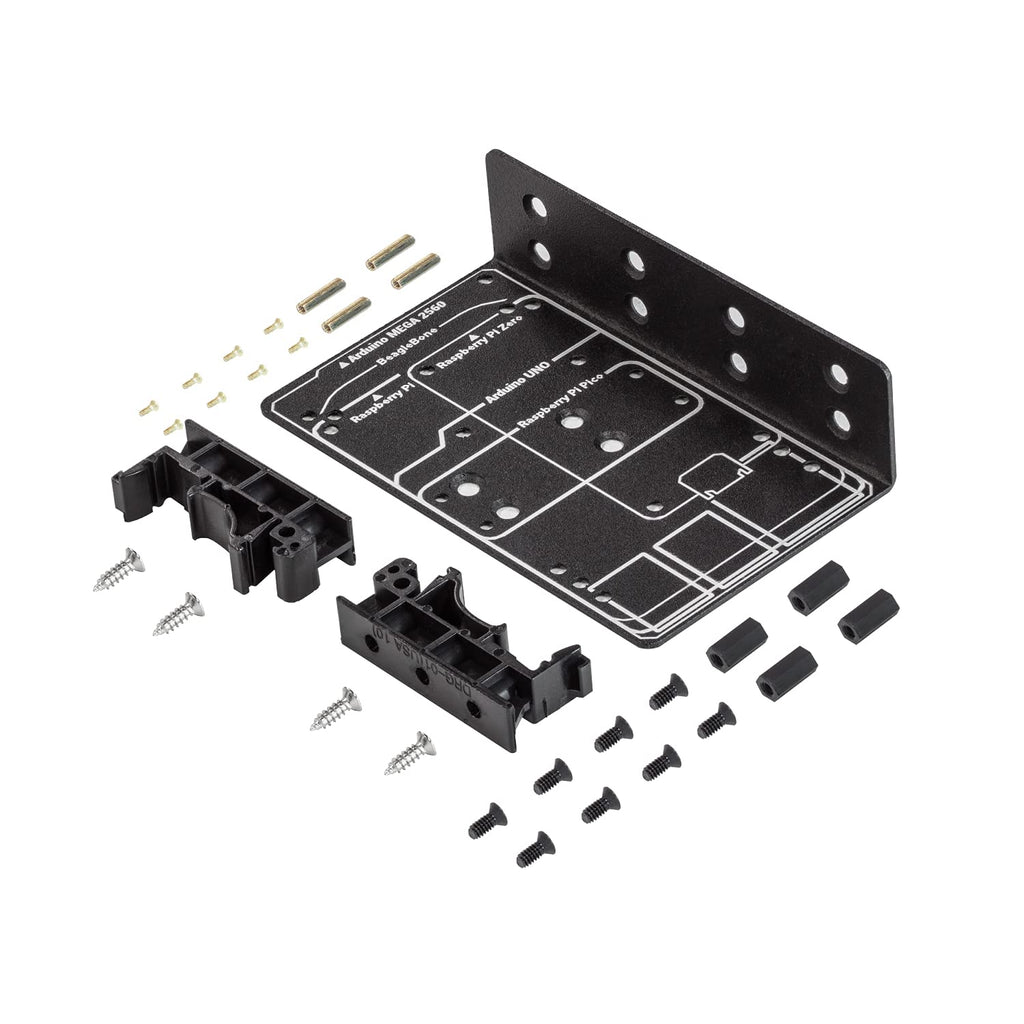  [AUSTRALIA] - UCTRONICS Raspberry Pi DIN Rail Mount, Compatible with Arduino, RPi 4B/3B+/3B/2B/B+, Pi Zero, Raspberry Pi Pico