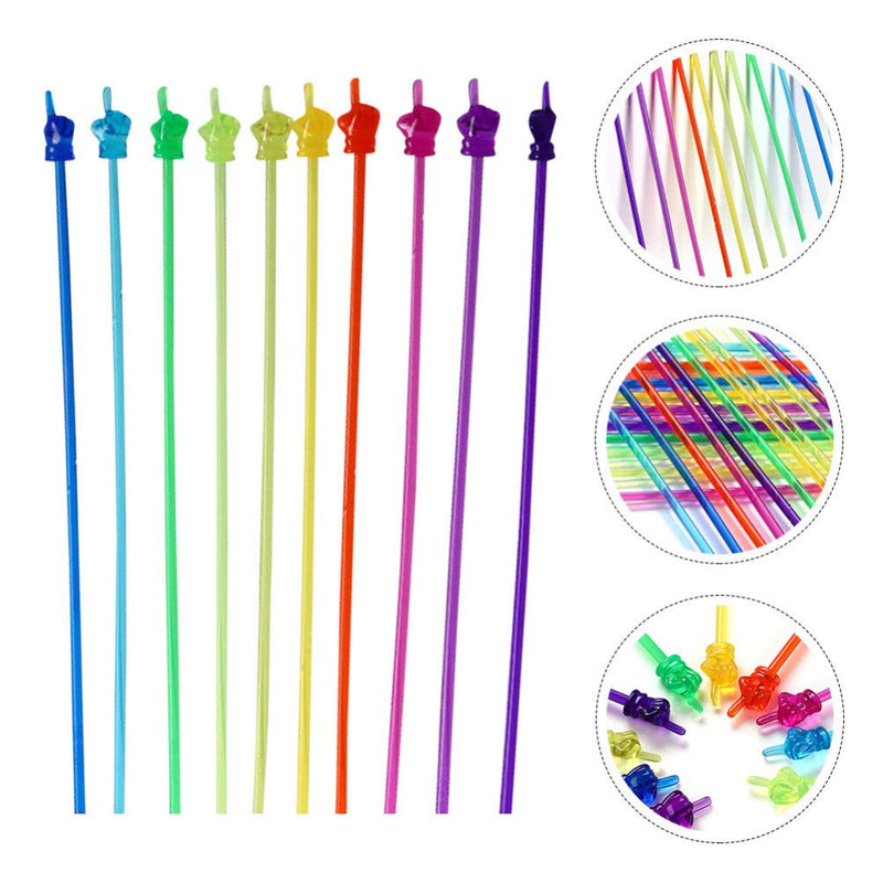  [AUSTRALIA] - NUOBESTY 10pcs Hand Pointers for Teachers Kids Toys Gesture Pointer Sticks Teacher Homeschool Classroom Helper Kisd Party Favors Gifts Mixed Color