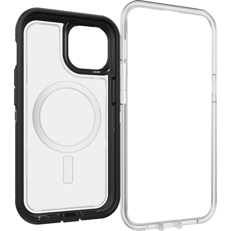  [AUSTRALIA] - OtterBox DEFENDER XT CLEAR SERIES for iPhone 14 & iPhone 13 -BLACK CRYSTAL Defender Series XT Black/Clear