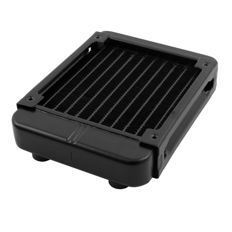  [AUSTRALIA] - uxcell Aluminum Computer CPU 10 Pipes Water Cooling Heat Exchanger Radiator 120mm Black