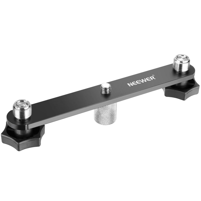  [AUSTRALIA] - Neewer NW-036 Microphone Bar, Durable Sturdy Steel Microphone Mount Bracket T-bar with Standard 5/8-inch Thread Smooth Finish, Suitable for Most Microphones Clips Stands Boom Arms (Original Version)