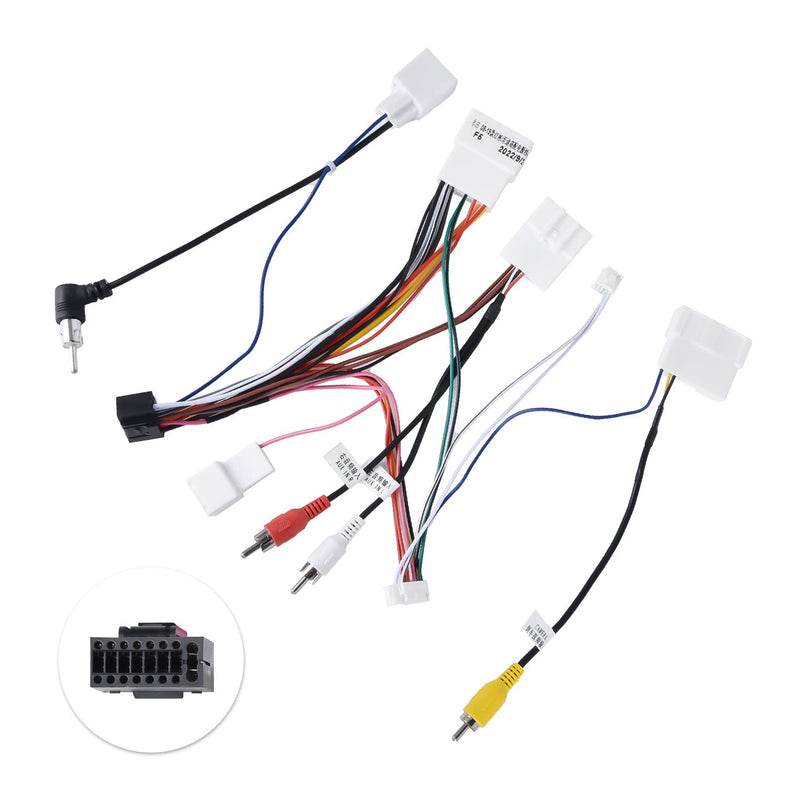  [AUSTRALIA] - Hikity Radio Wiring Harness for Toyota Sequoia/Tundra high Configuration Power Cord Car Stereo …