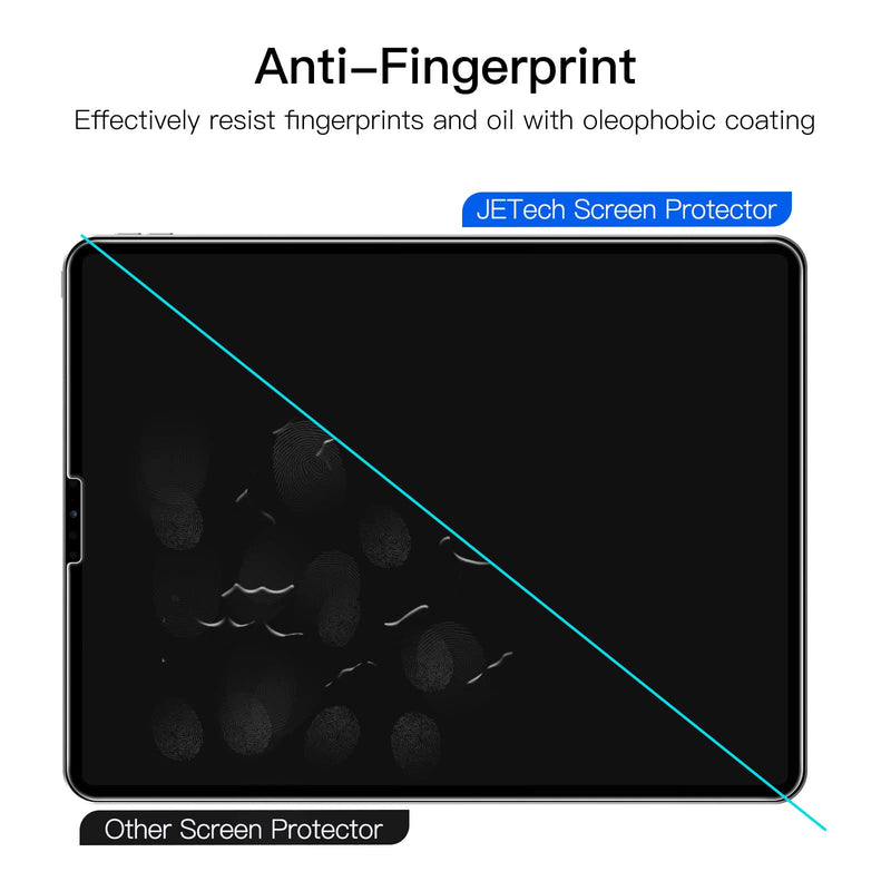  [AUSTRALIA] - JETech Privacy Screen Protector for iPad Pro 12.9-Inch (6th/5th/4th/3rd Generation, 2022/2021/2020/2018), Anti-Spy Tempered Glass Film, 1 Pack