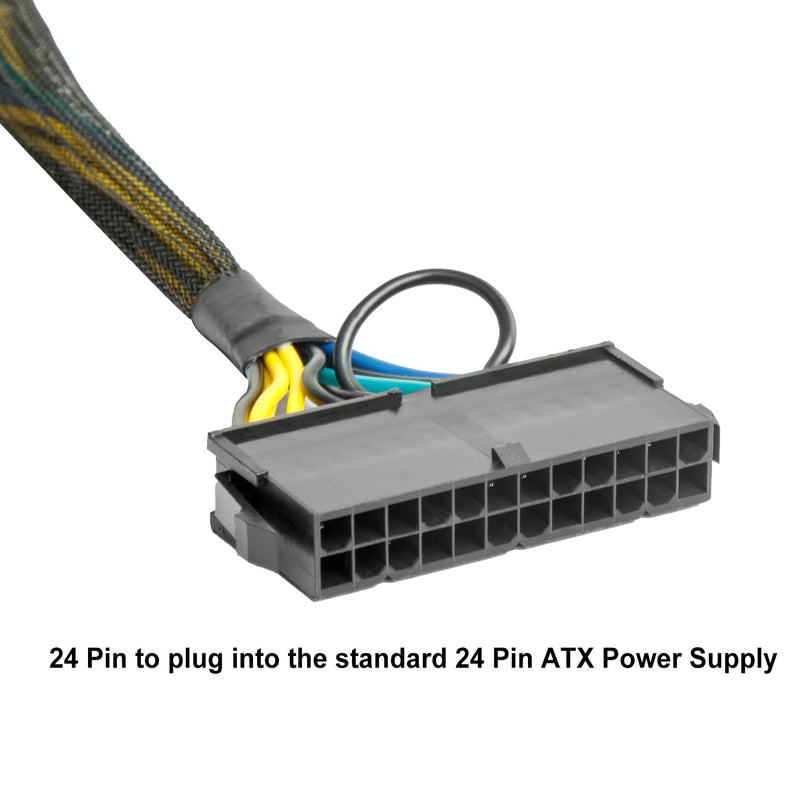  [AUSTRALIA] - 24 Pin to 10 Pin Adapter for IBM Lenovo Motherboard PC and Server ATX PSU Power Supply Adapter