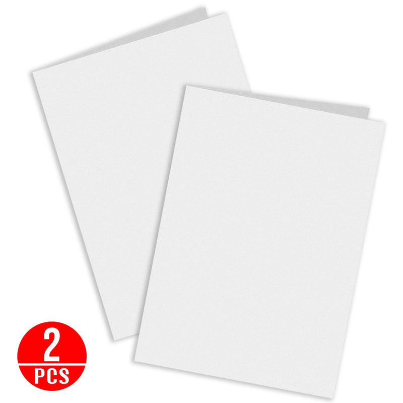  [AUSTRALIA] - 2 PCS Personalized Recordable Greeting Cards - Blank White Design Voice Recordable Card - 30 seconds Voice Recording Card - Record Your Own Message Card - 5,7x 8,2 inch 2 Pack