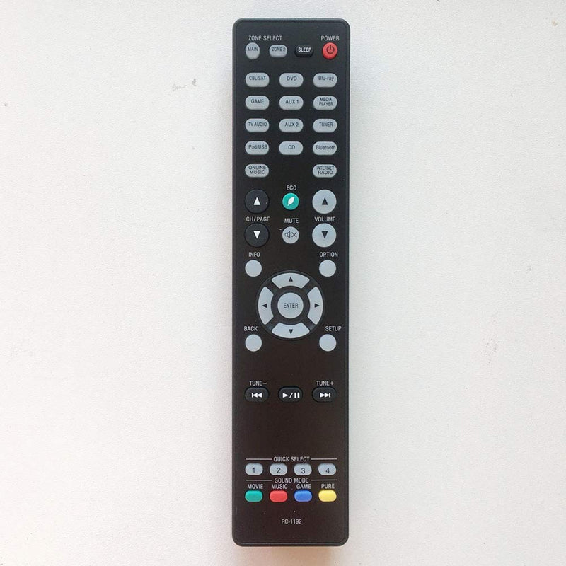  [AUSTRALIA] - RC-1192 Replacement Remote fit for Denon AV Receiver AVR-X3300W AVR-S900W AVRS910W AVR-S910W AVRS920W AVR-X2200W AVRX2300W AVR-X2300W AVR-X3100W AVR-X3200W AVR-S920W AVR-X1300W AVR-X2100W